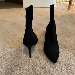 Steve Madden Black Heeled Boots